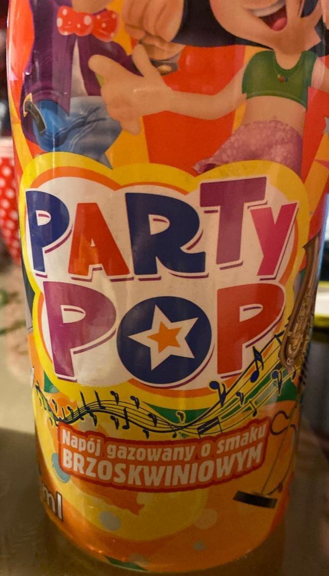 Zdjęcia - Napój gazowany o smaku brzoskwiniowym Party pop
