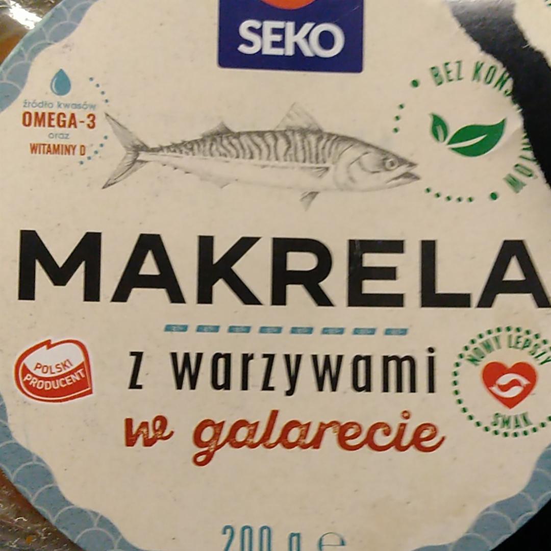 Zdjęcia - Makrela z warzywami w galarecie z dodatkiem soli morskiej Seko