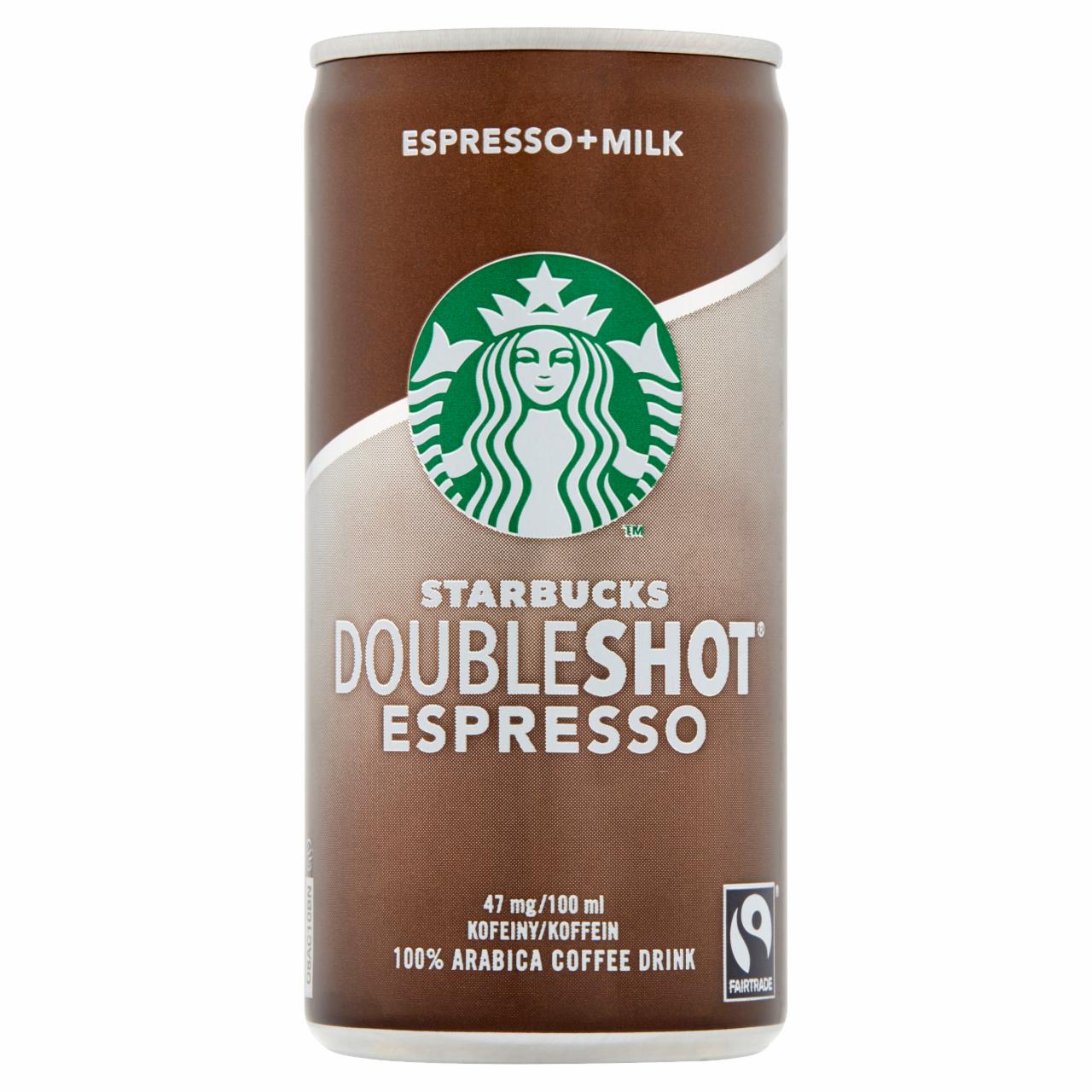 Zdjęcia - STARBUCKS Doubleshot Espresso Mleczny napój kawowy 200 ml