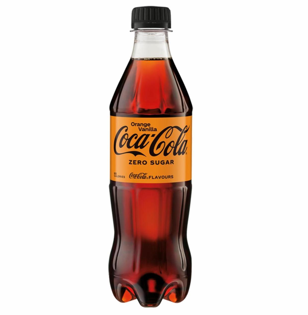 Zdjęcia - Coca-Cola zero Orange Vanilla Napój gazowany 500 ml