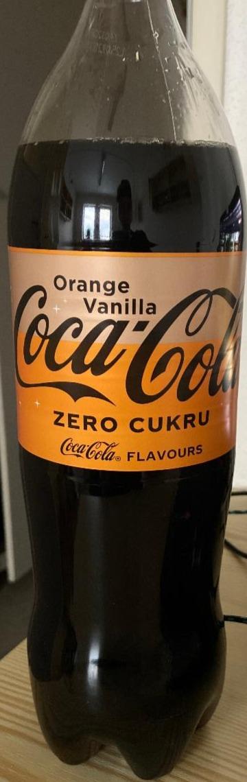 Zdjęcia - Coca-Cola zero Orange Vanilla Napój gazowany 500 ml