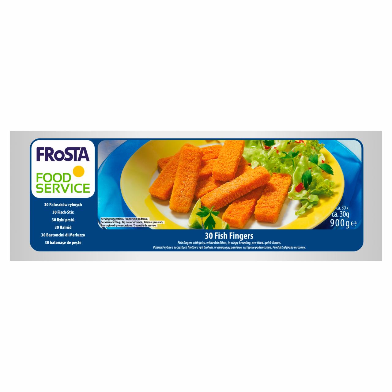 Zdjęcia - FRoSTA Foodservice Paluszki rybne 900 g (30 x 30 g)