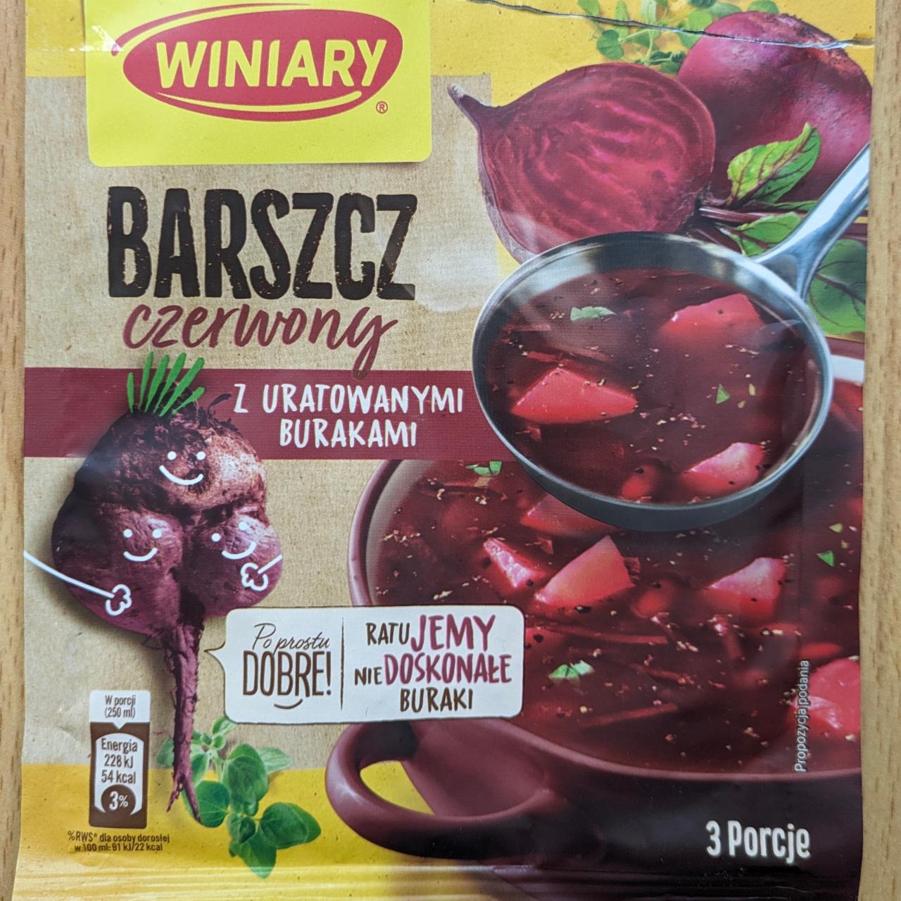 Zdjęcia - Winiary Barszcz czerwony 49 g