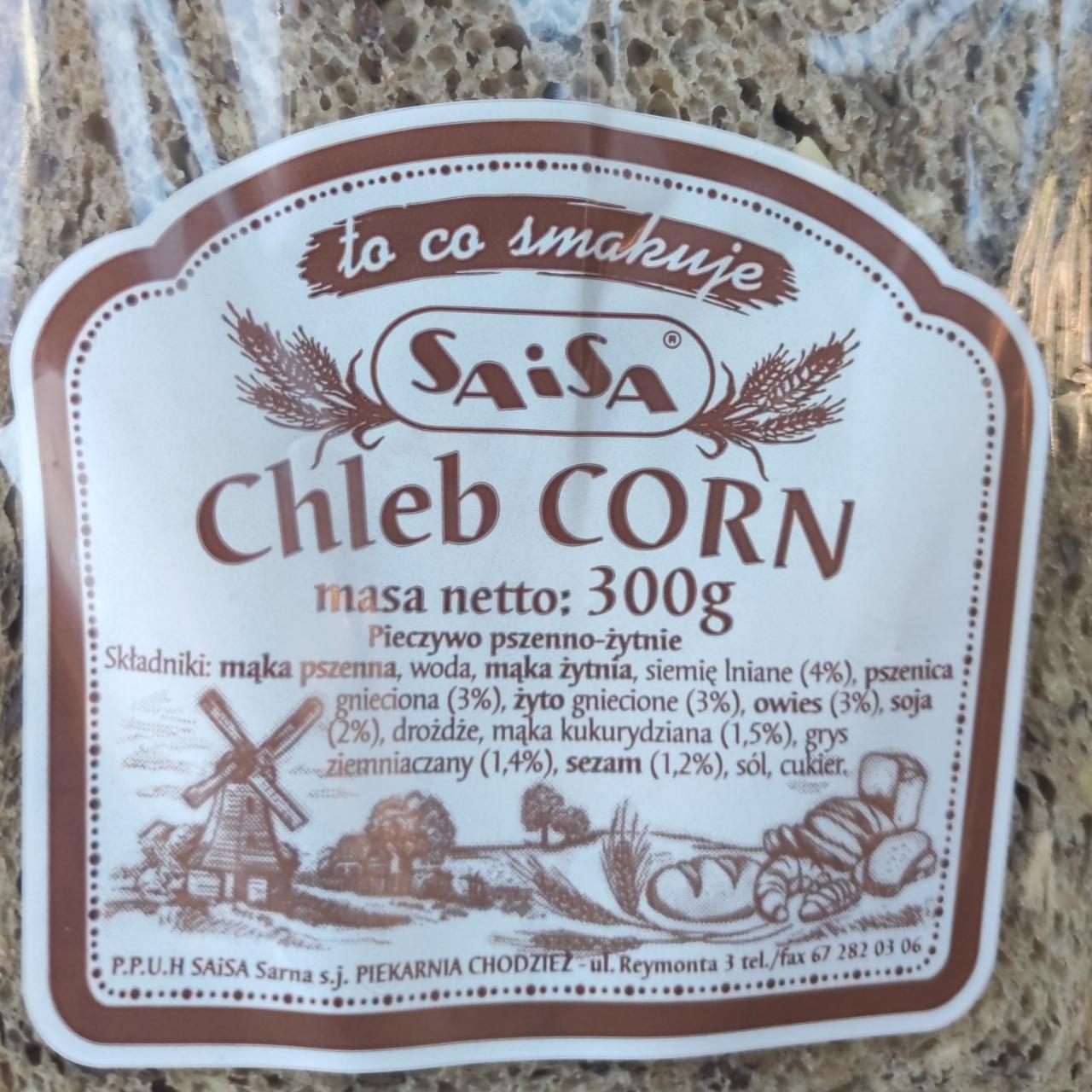 Zdjęcia - chleb corn pieczywo pszenno - żytnie saisa