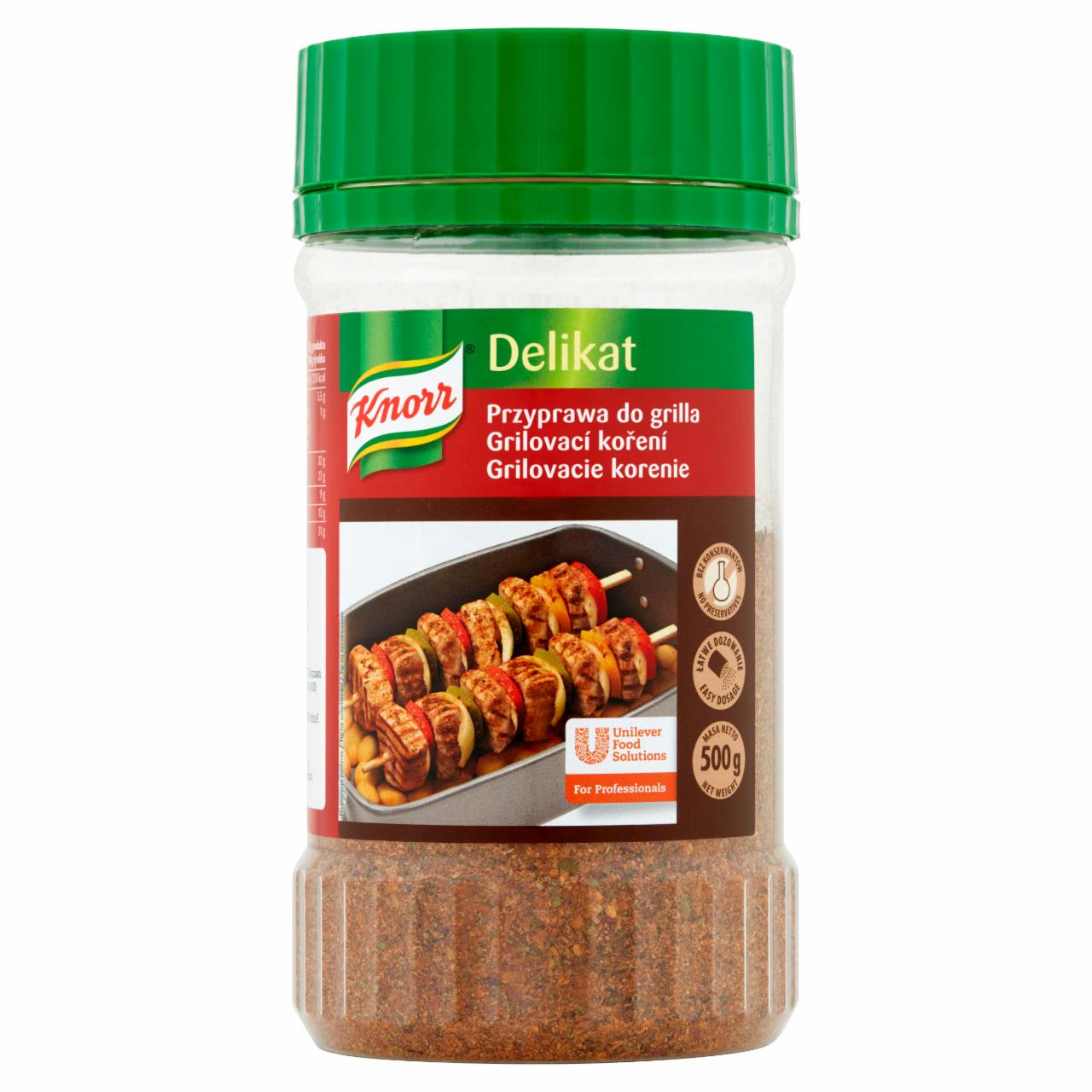 Zdjęcia - Knorr Delikat Przyprawa do grilla 500 g