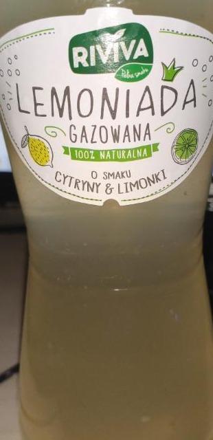 Zdjęcia - Lemoniada gazowana o smaku cytryny & limonki Riviva
