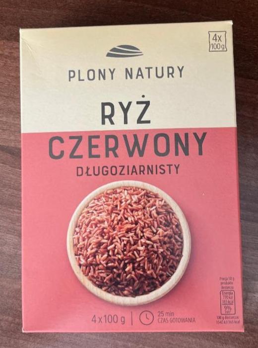 Zdjęcia - Ryż czerwony długoziarnisty Plony Natury