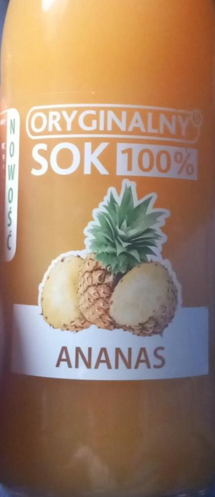 Zdjęcia - Oryginalny sok 100% ananas