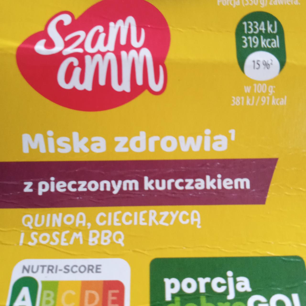 Zdjęcia - Miska zdrowia z pieczonym kurczakiem Szamamm