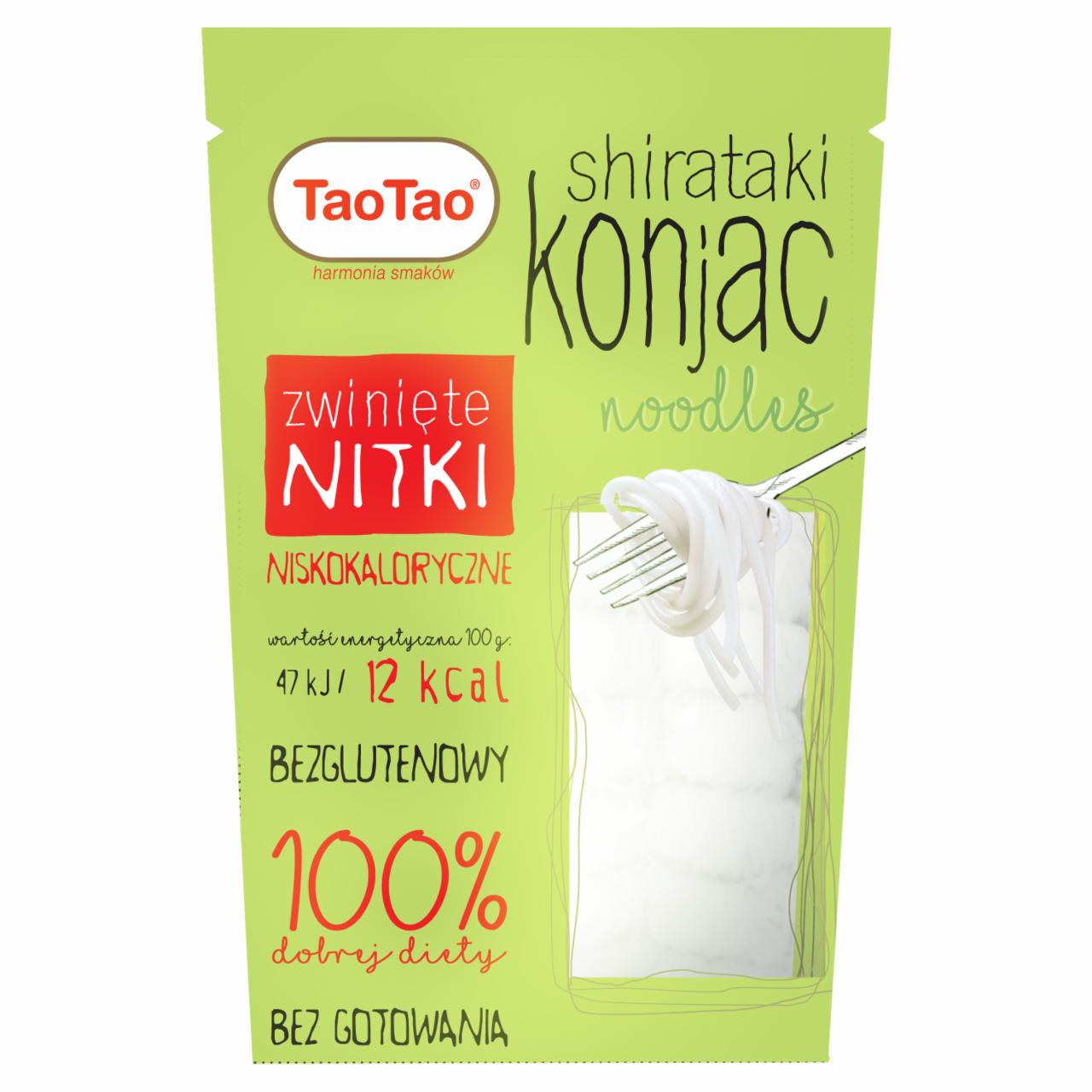 Zdjęcia - Tao Tao Shirataki konjac noodles zwinięte nitki 270 g