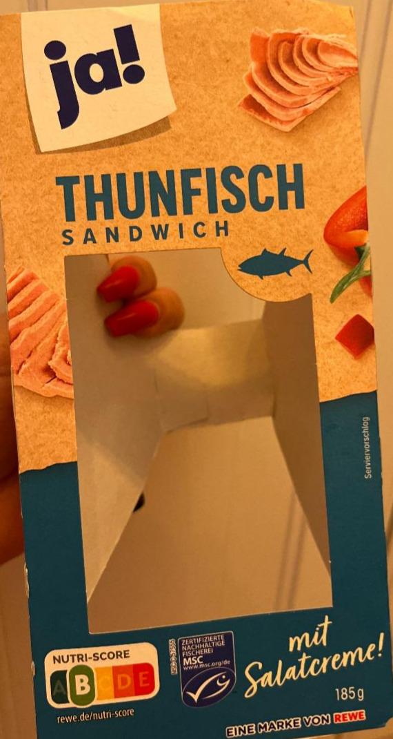 Zdjęcia - Tunfisch Sandwich ja!