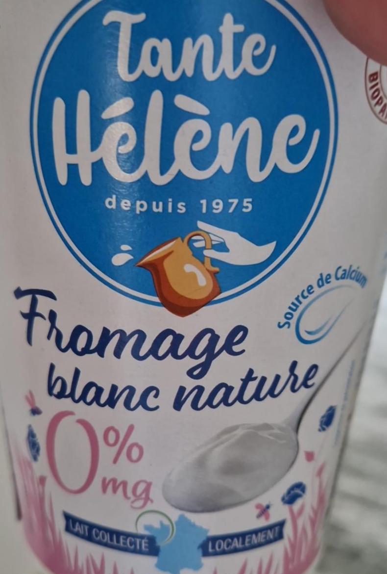 Zdjęcia - fromage blanc nature 0% Tante Helene
