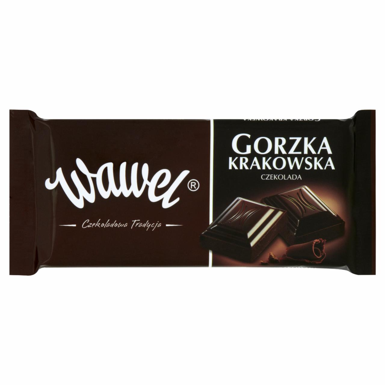 Zdjęcia - Wawel Gorzka krakowska Czekolada 4 x 100 g