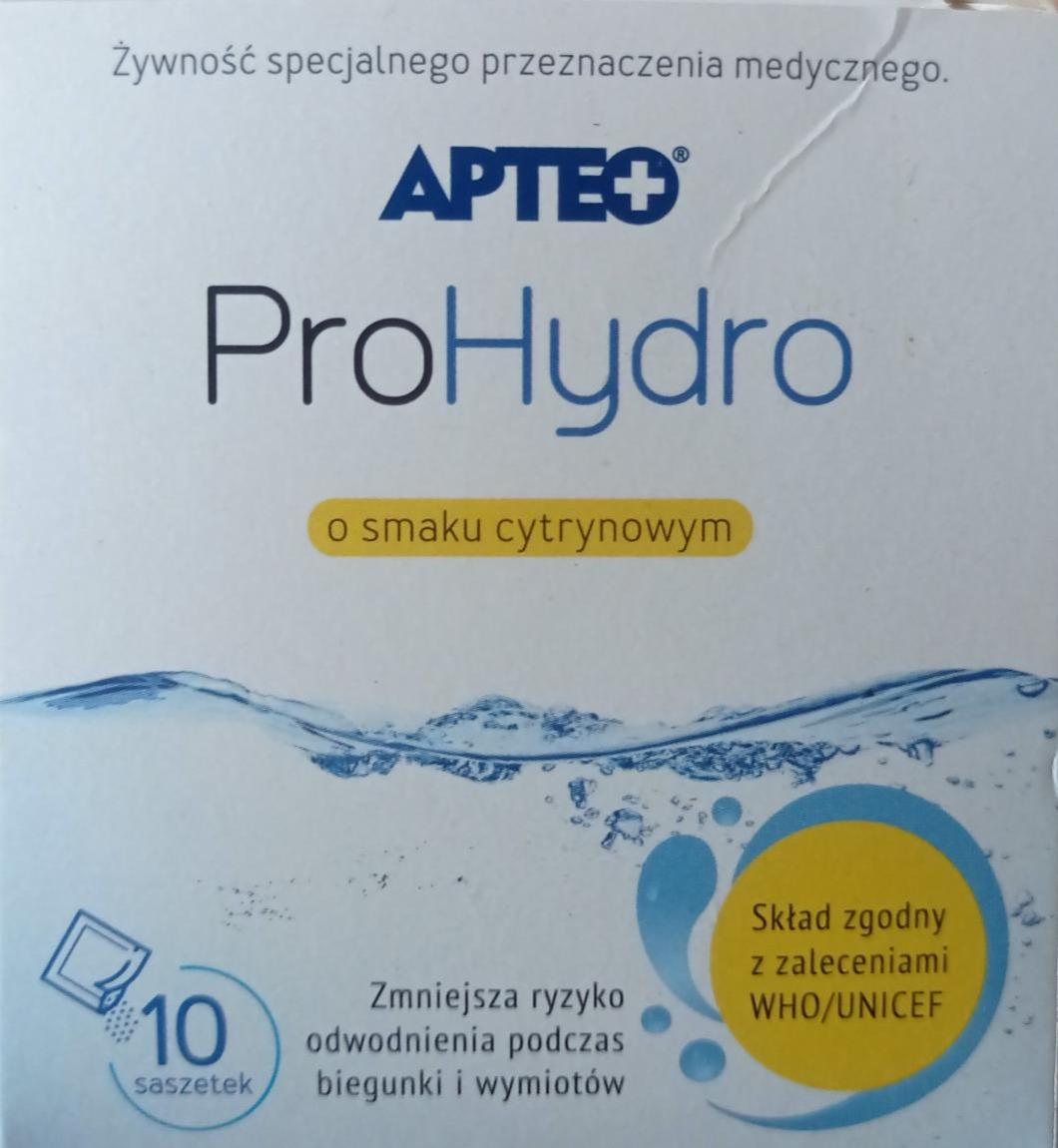 Zdjęcia - Prohydro o smaku cytrynowym APTEO
