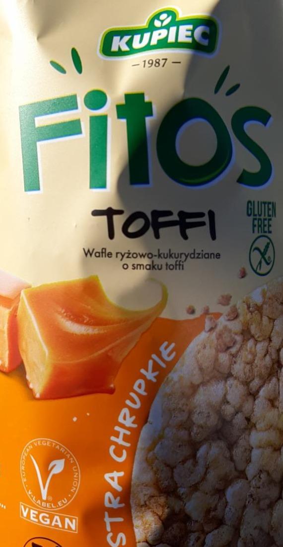 Zdjęcia - Kupiec Fitos Wafle ryżowo-kukurydziane o smaku toffi 140 g (15 sztuk)