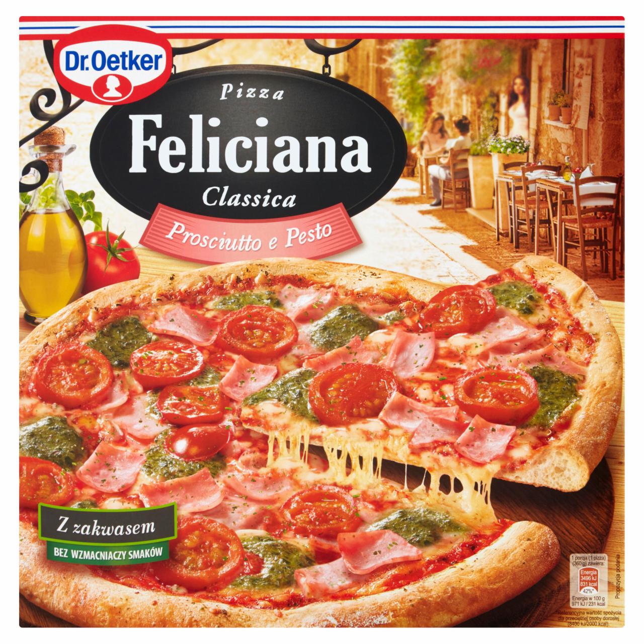 Zdjęcia - Dr. Oetker Feliciana Classica Pizza Prosciutto e Pesto 360 g