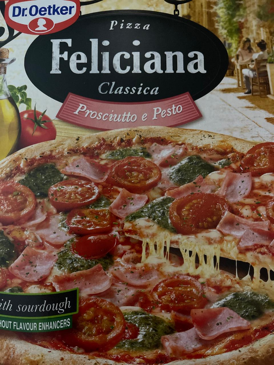 Zdjęcia - Dr. Oetker Feliciana Classica Pizza Prosciutto e Pesto 360 g
