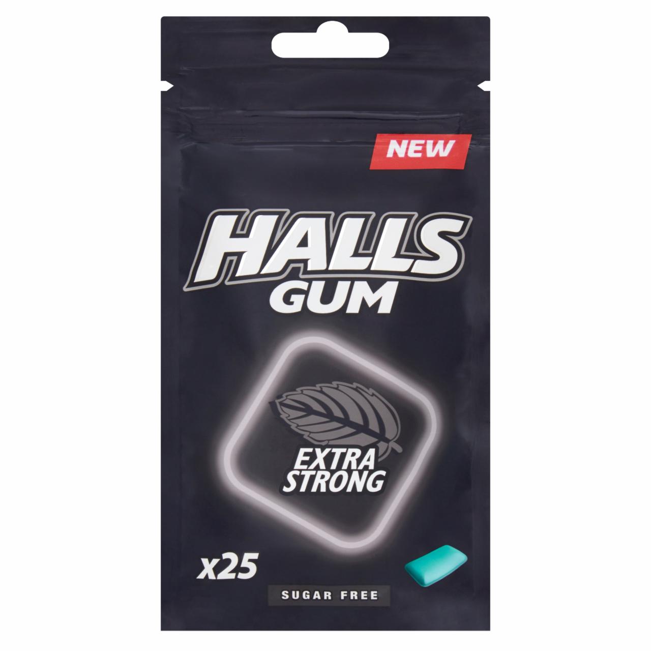 Zdjęcia - Halls Gum Guma do żucia bez cukru o smaku eukaliptusowym 36,5 g (25 sztuk)