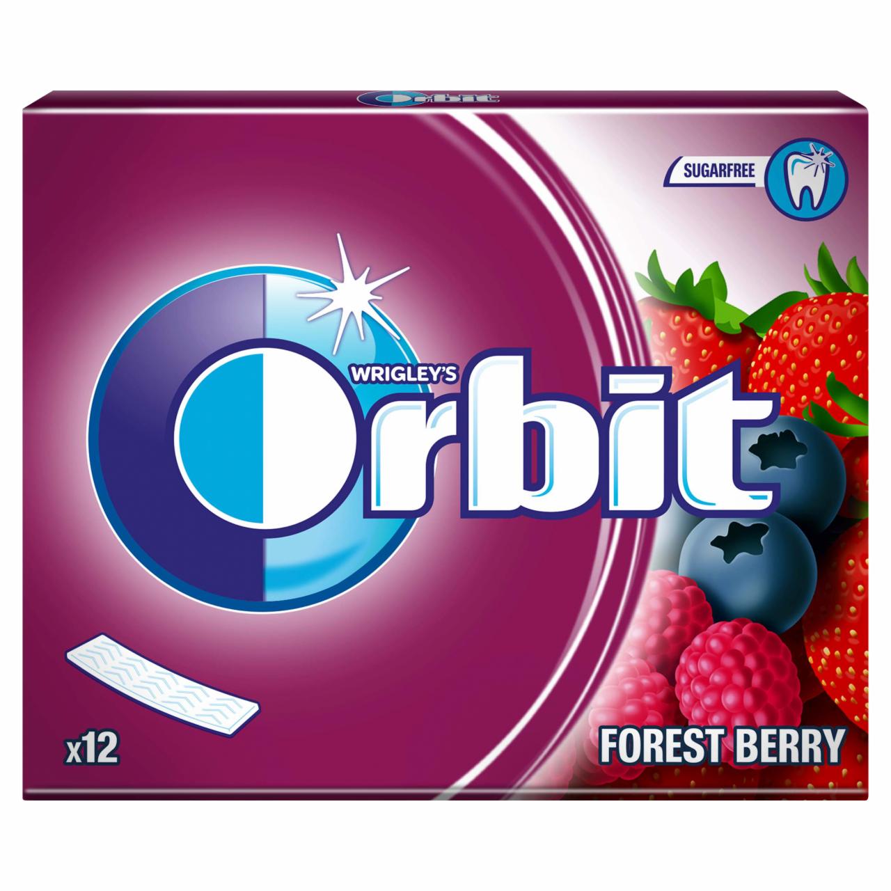 Zdjęcia - Orbit Forest Berry Guma do żucia bez cukru 31 g (12 listków)