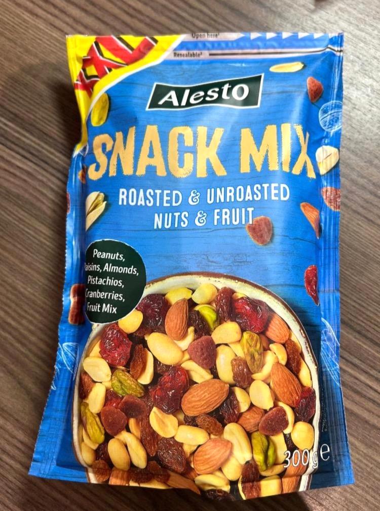 Zdjęcia - Snack Mix Roasted & Unroasted Nuts & Fruit Alesto