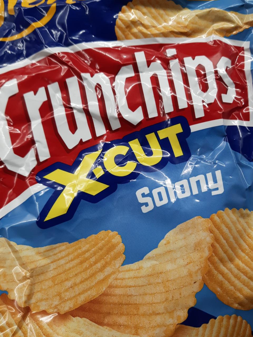 Zdjęcia - X-Cut Chipsy ziemniaczane solone Crunchips