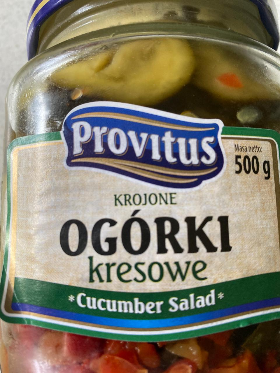 Zdjęcia - Ogórki kresowe krojone Provitus