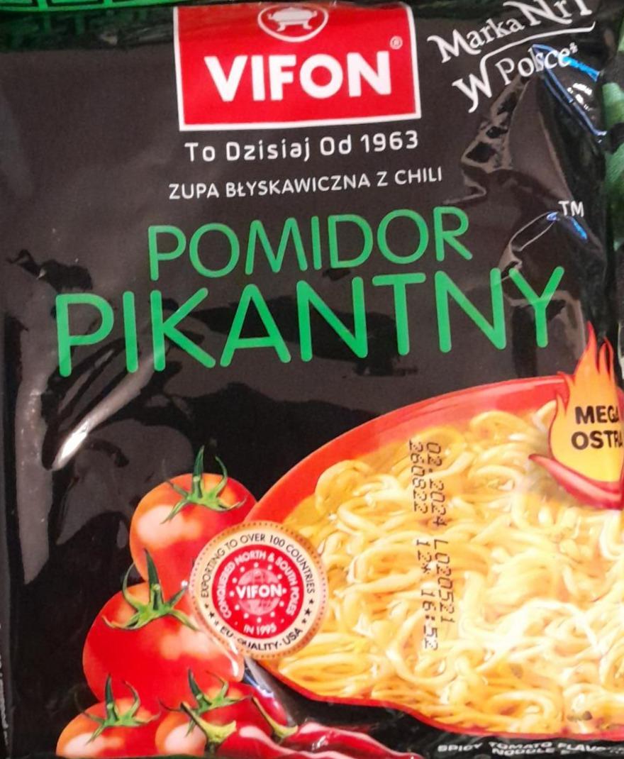 Zdjęcia - Zupa błyskawiczna z chili pomidor pikantny 70 g Vifon