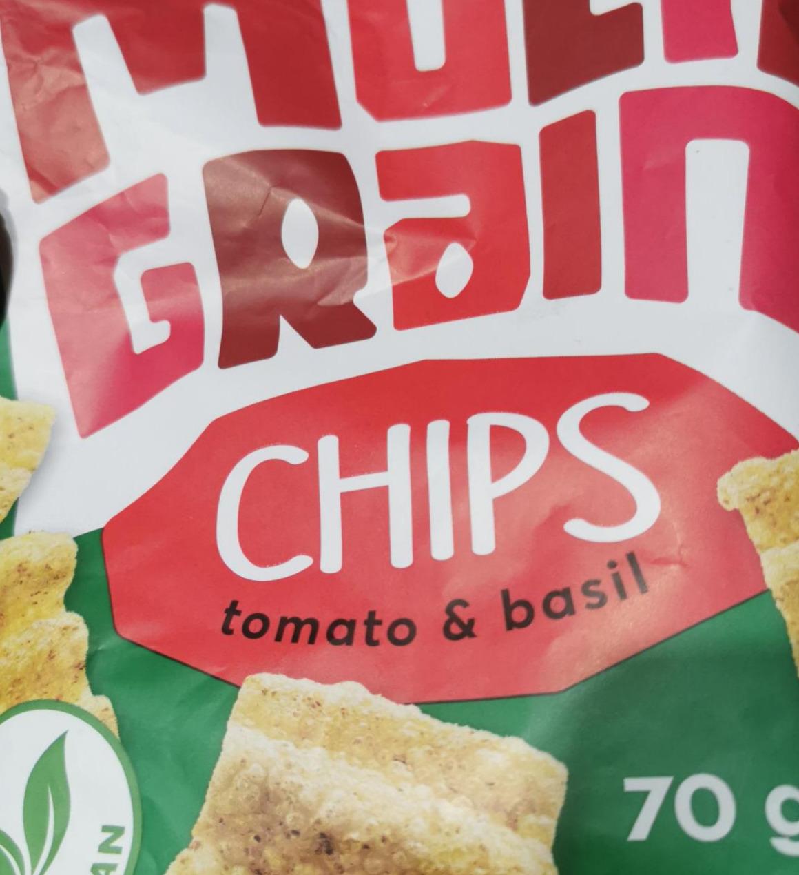 Zdjęcia - Chips Tomato&Basil Multi grain