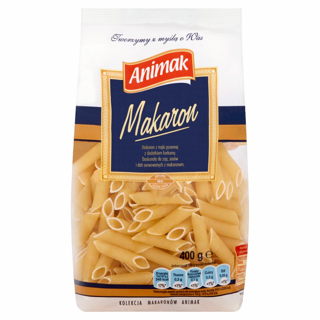 Zdjęcia - Animak Makaron pióra 400 g