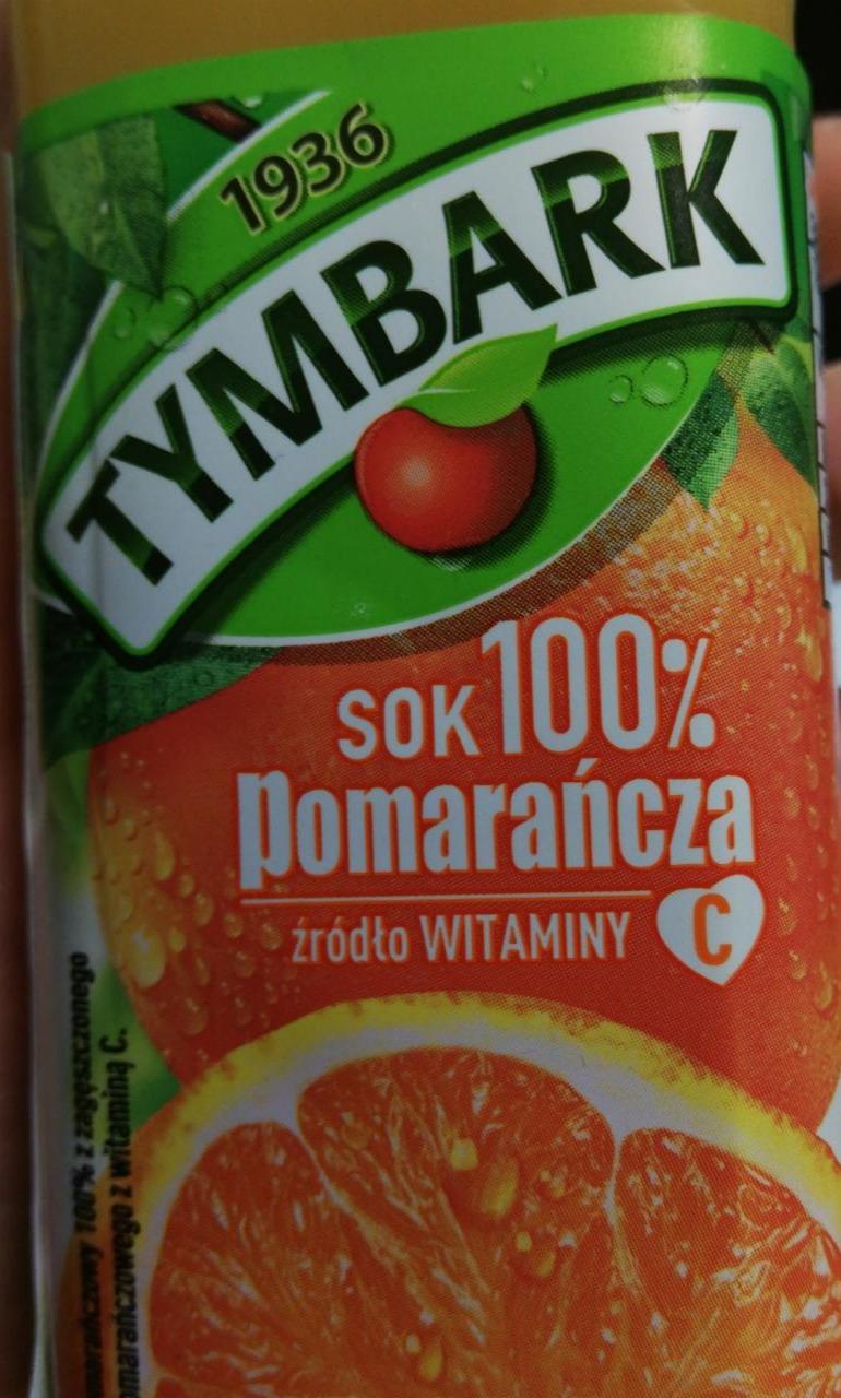 Zdjęcia - Sok 100 % pomarańcza 300 ml Tymbark