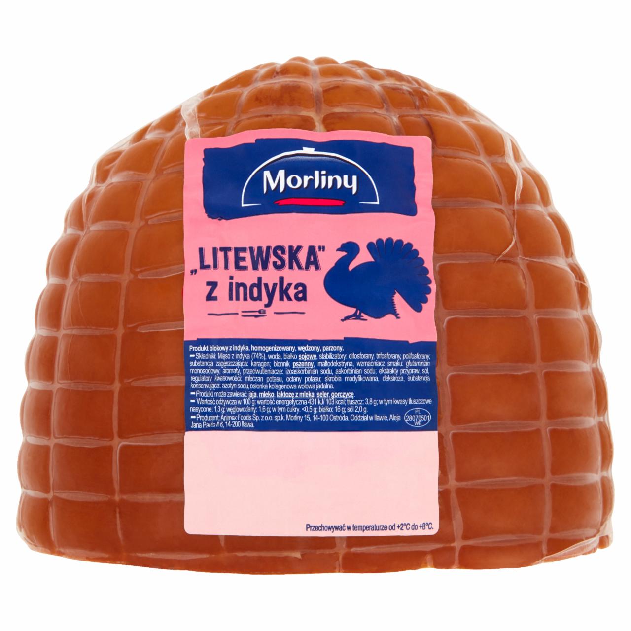 Zdjęcia - Morliny Litewska z indyka Produkt blokowy