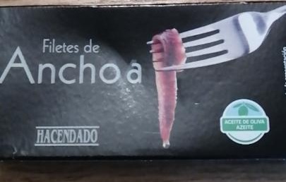 Zdjęcia - Hacendado filetes de anchoa