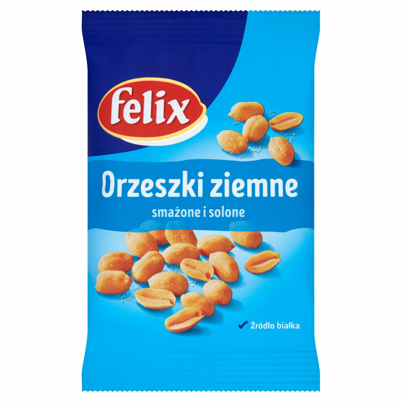 Zdjęcia - Orzeszki ziemne smażone i solone Felix