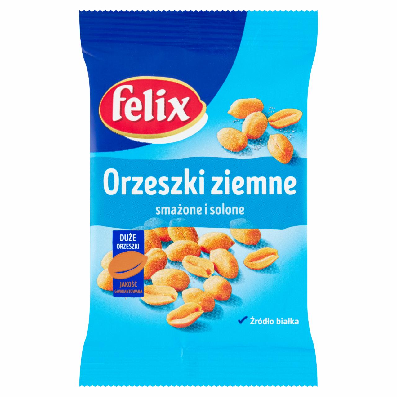 Zdjęcia - Orzeszki ziemne smażone i solone Felix