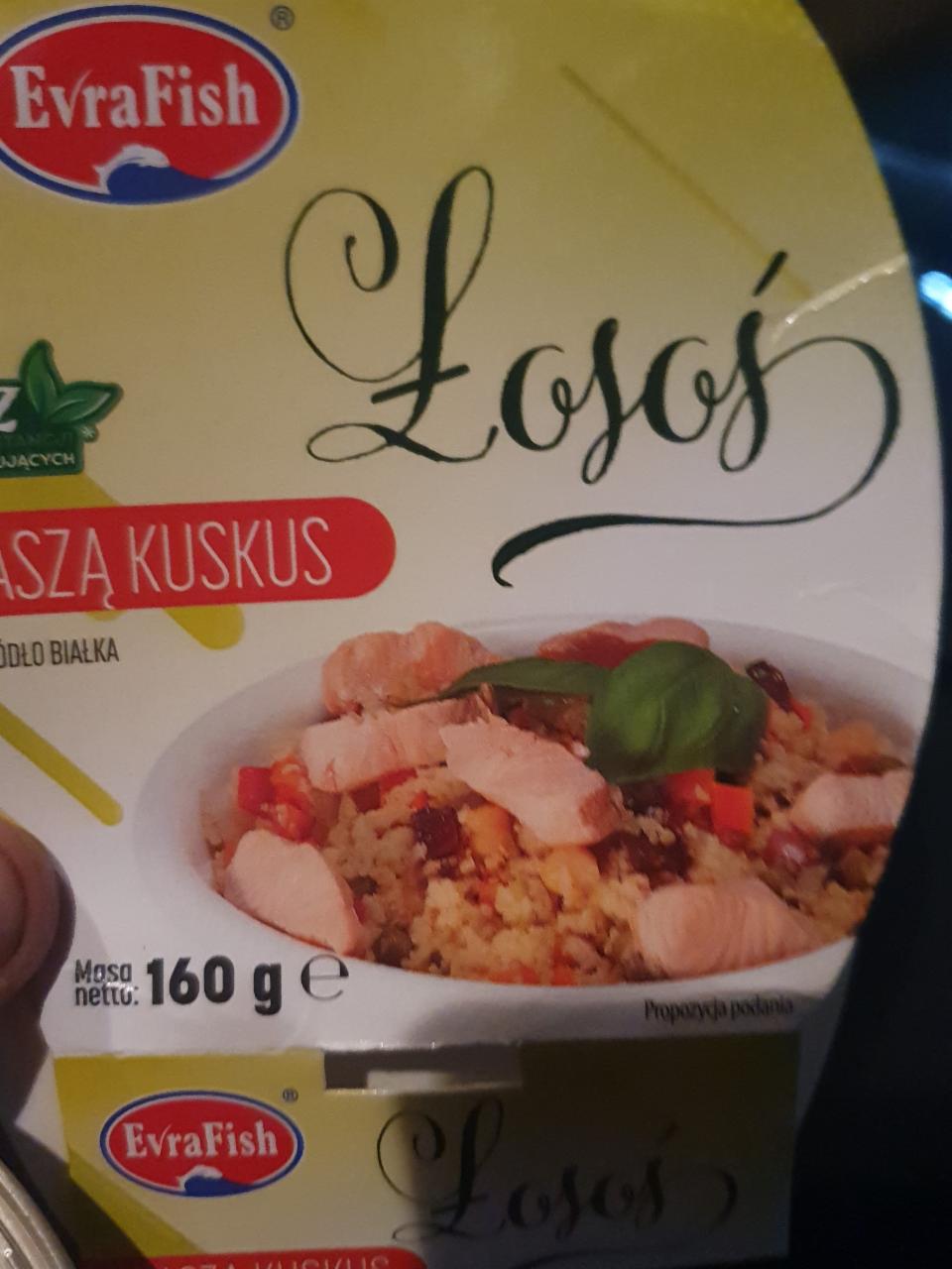 Zdjęcia - łosoś z kasza kuskus evrafish