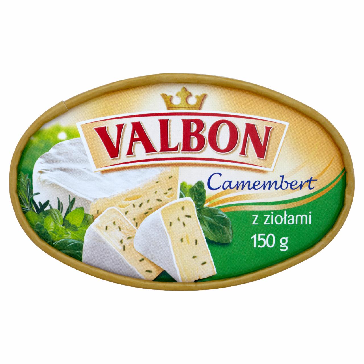 Zdjęcia - Valbon Camembert z ziołami 150 g