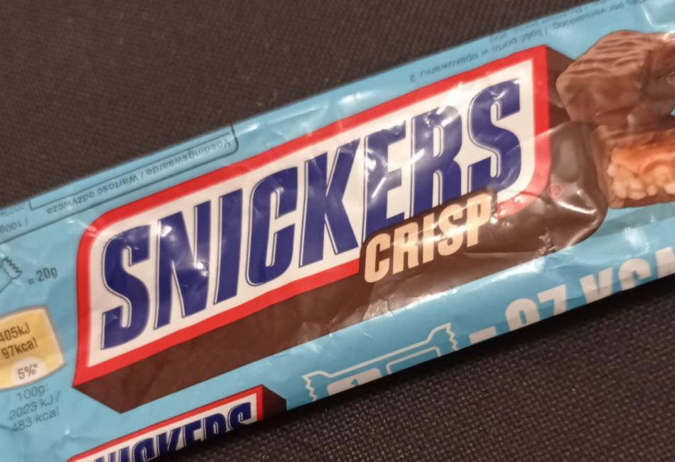 Zdjęcia - Snickers Crisp 2x20g