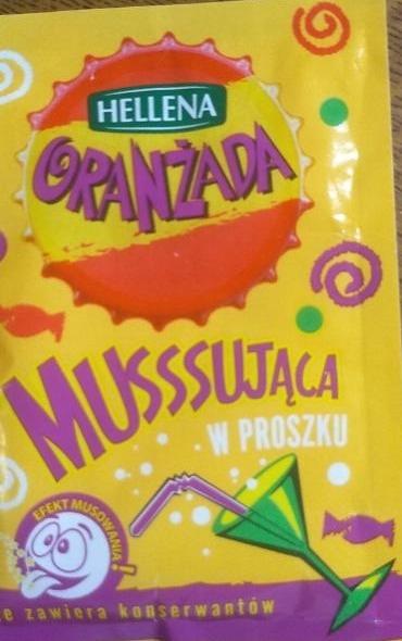 Zdjęcia - Oranżada musssująca w proszku Hellena