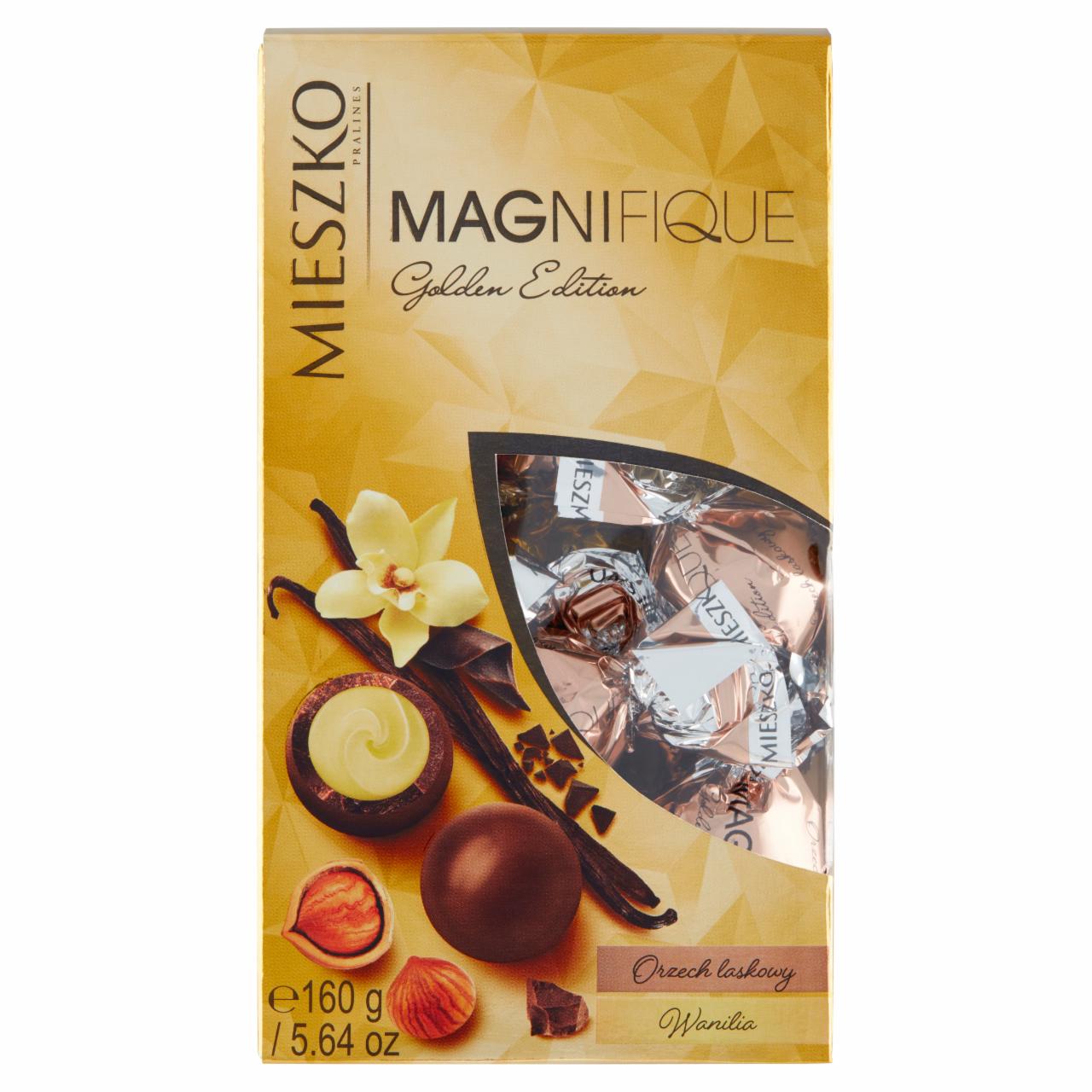 Zdjęcia - Mieszko Magnifique Praliny w mlecznej czekoladzie orzech laskowy wanilia 160 g