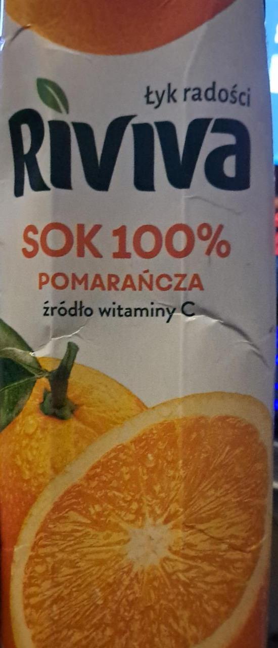Zdjęcia - Sok 100% pomarańcza RIviva