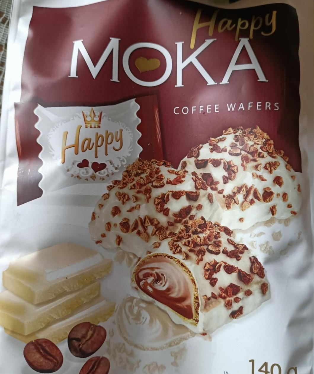 Zdjęcia - Happy Moka Coffee Wafers Flis