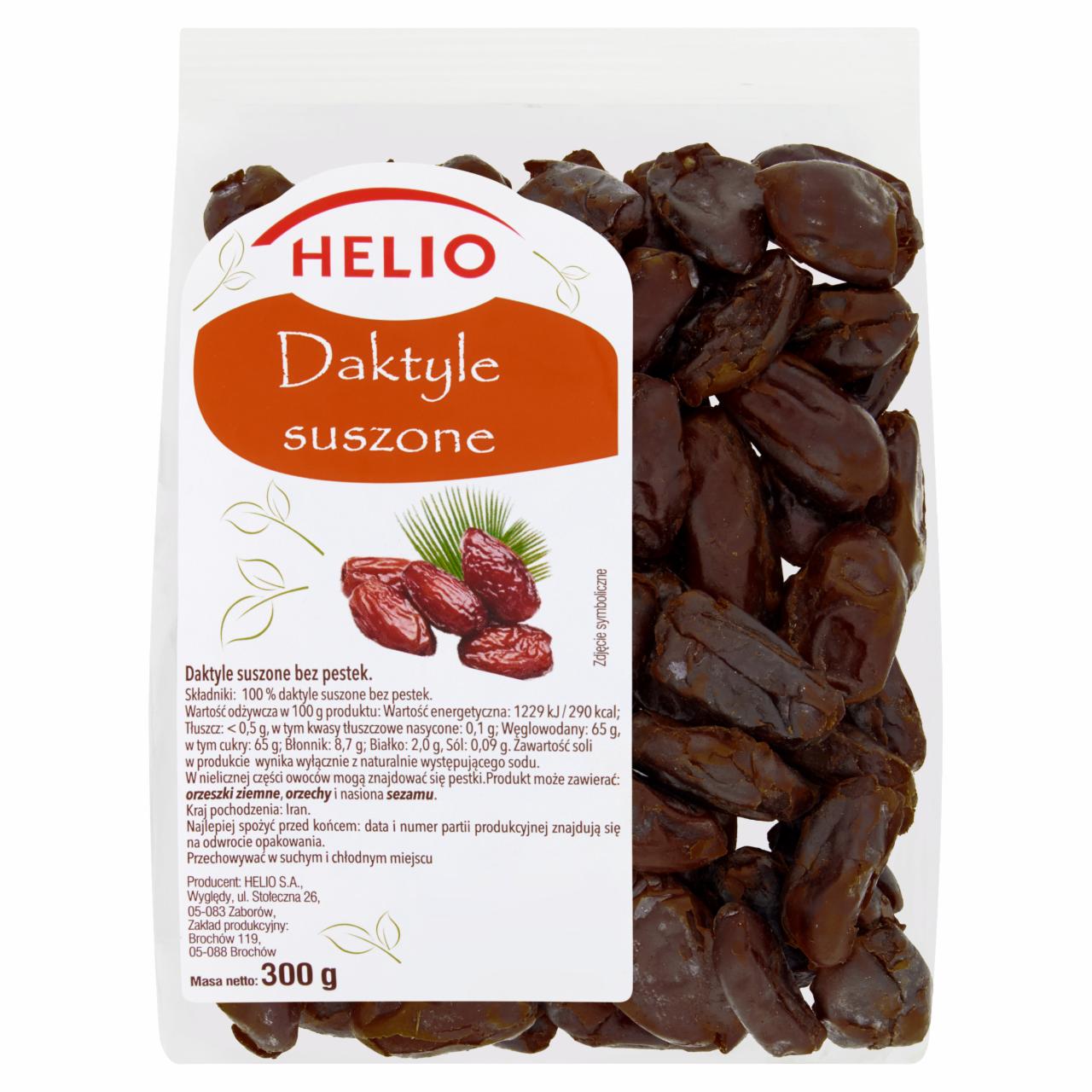 Zdjęcia - Helio Daktyle suszone 300 g