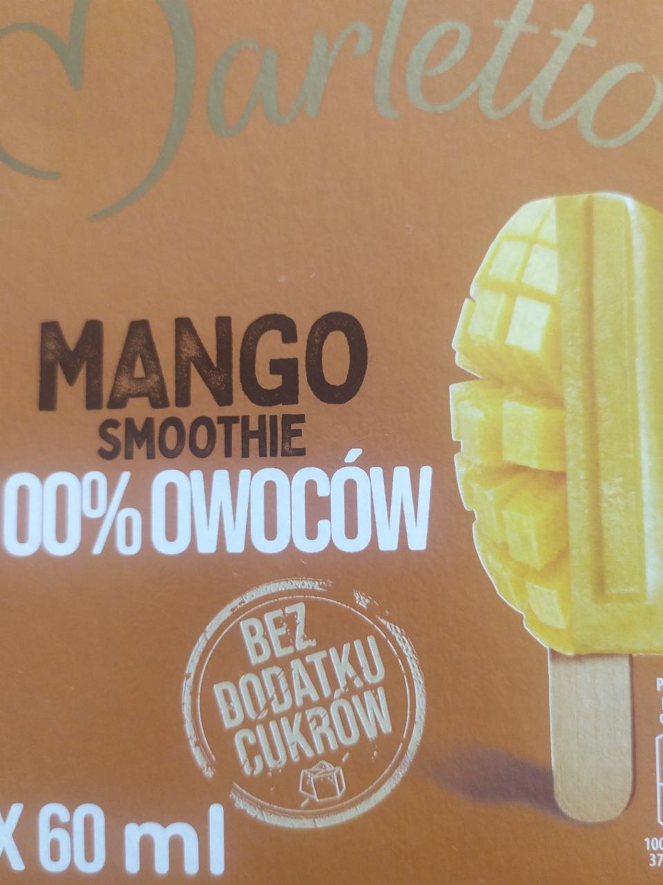 Zdjęcia - Mango smoothie 100% owoców Marletto
