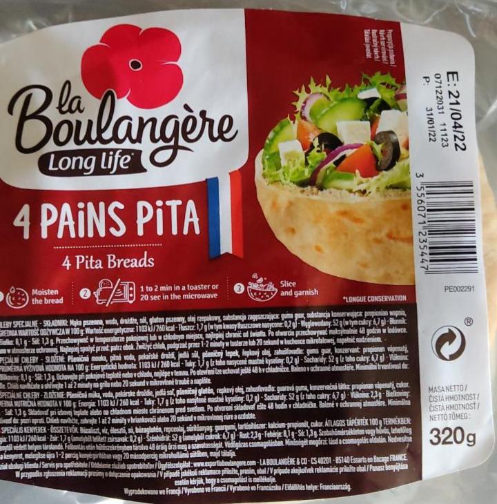 Zdjęcia - La Boulangere Pains Pita