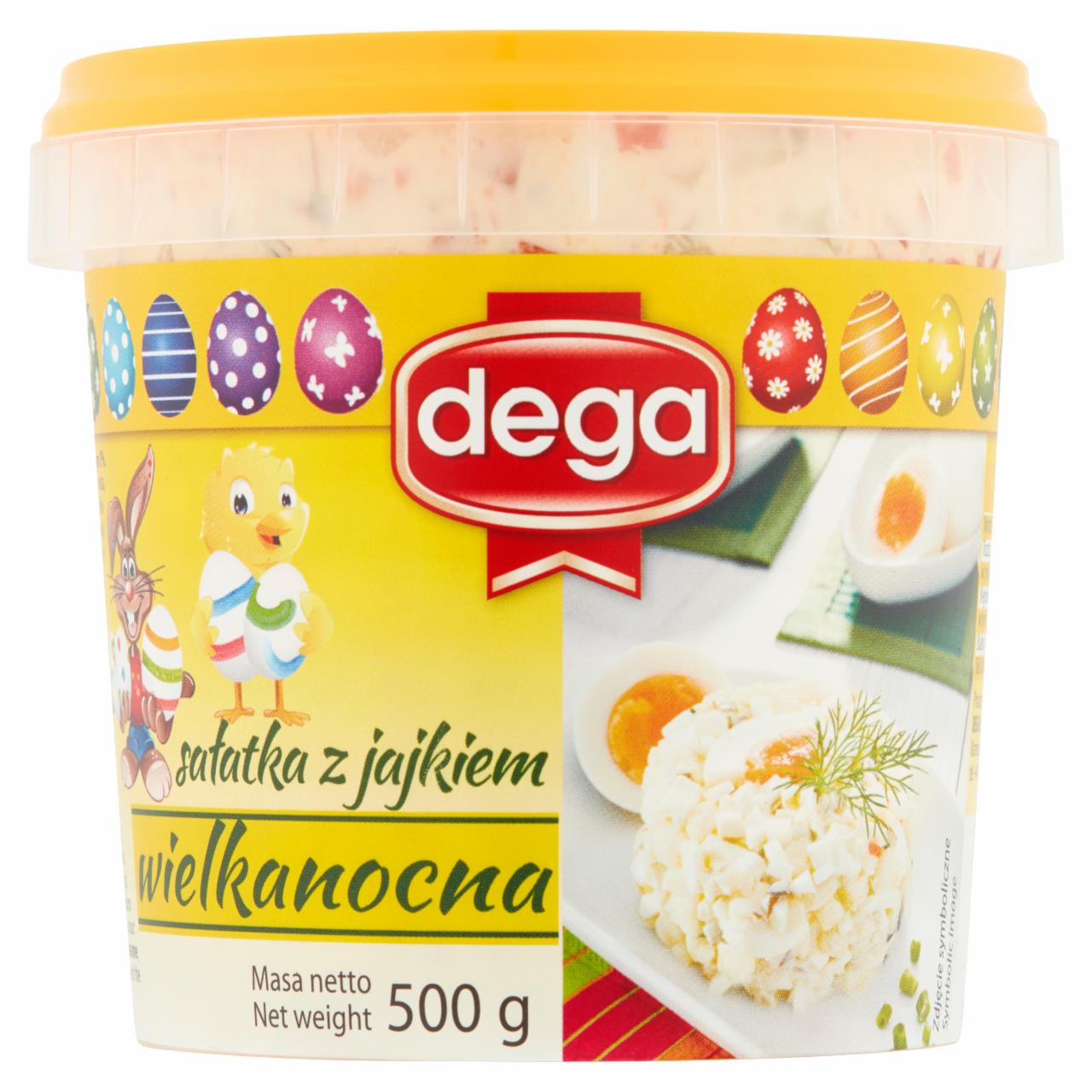 Zdjęcia - Dega Sałatka z jajkiem wielkanocna 500 g