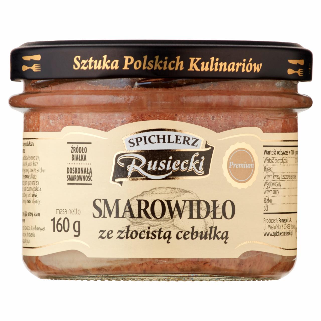 Zdjęcia - Spichlerz Rusiecki Smarowidło ze złocistą cebulką 160 g