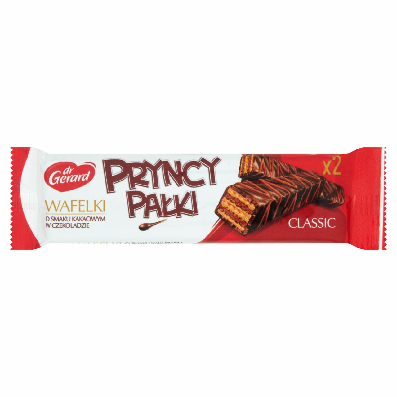 Zdjęcia - dr Gerard PryncyPałki classic Wafelki o smaku kakaowym w czekoladzie 21 g (2 sztuki)