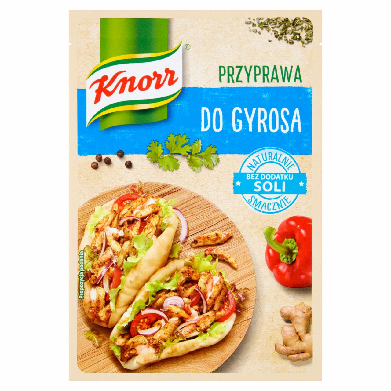 Zdjęcia - Knorr Przyprawa do gyrosa 18 g