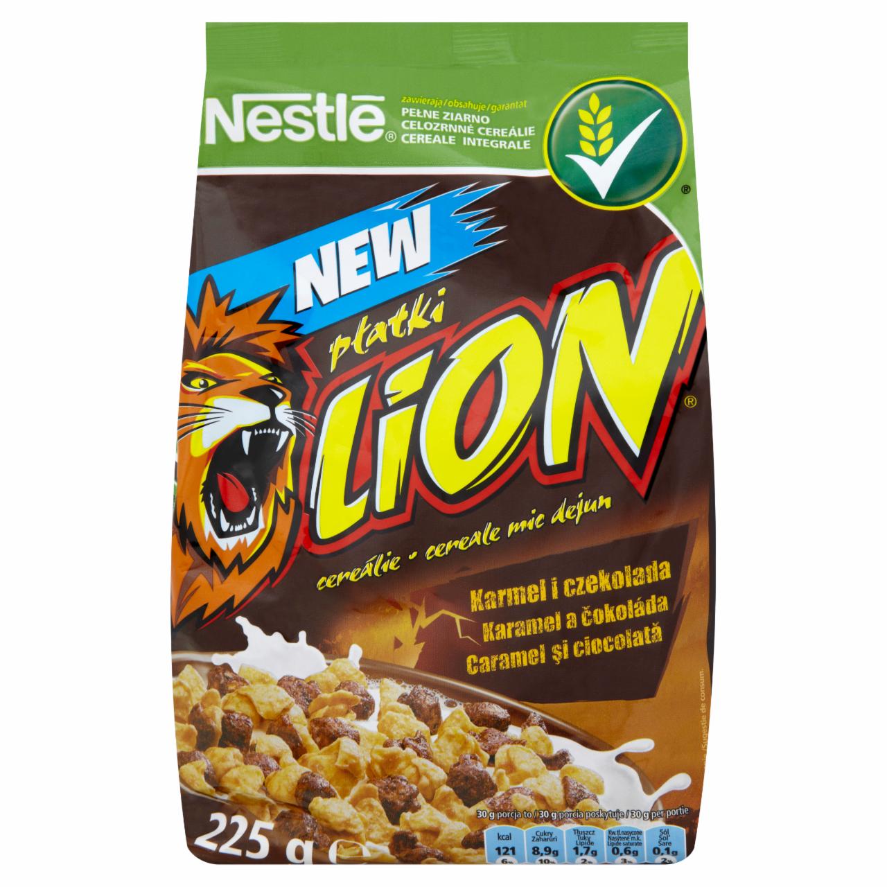 Zdjęcia - Nestlé Lion Płatki śniadaniowe 225 g