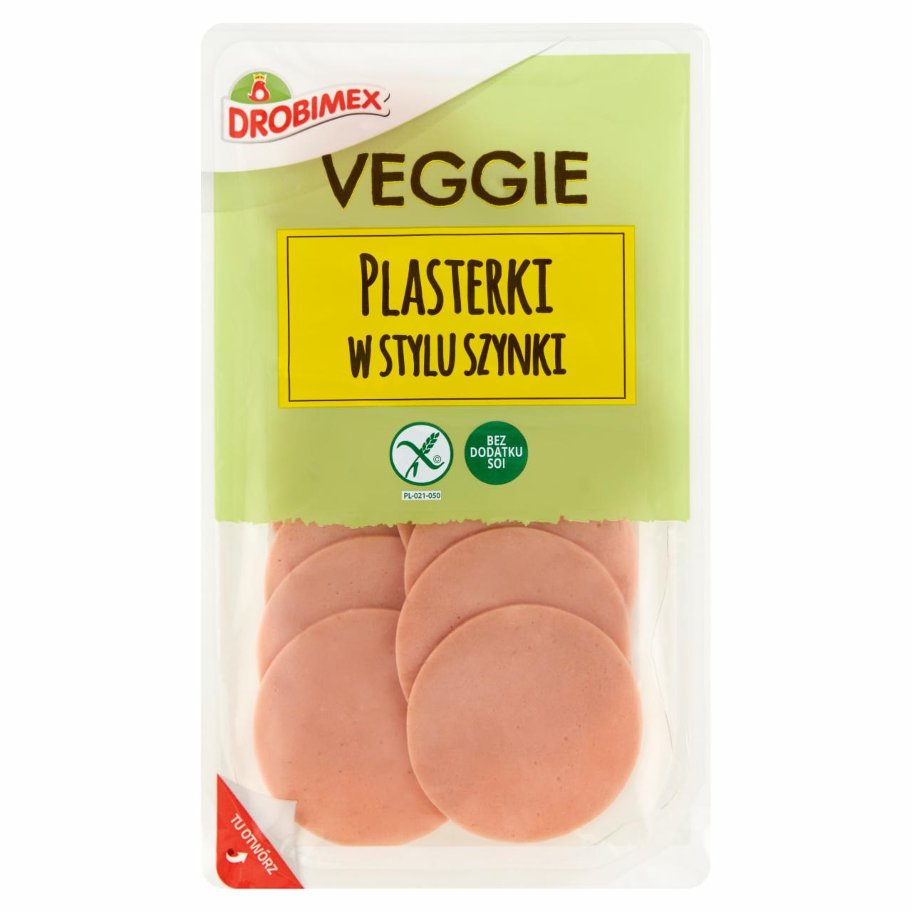 Zdjęcia - Drobimex Veggie Plasterki w stylu szynki 80 g